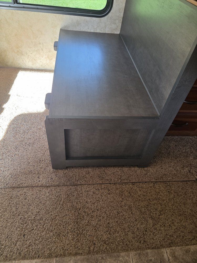 RV Travel Trailer Dinette Booth Bench Seating (No Table legs)