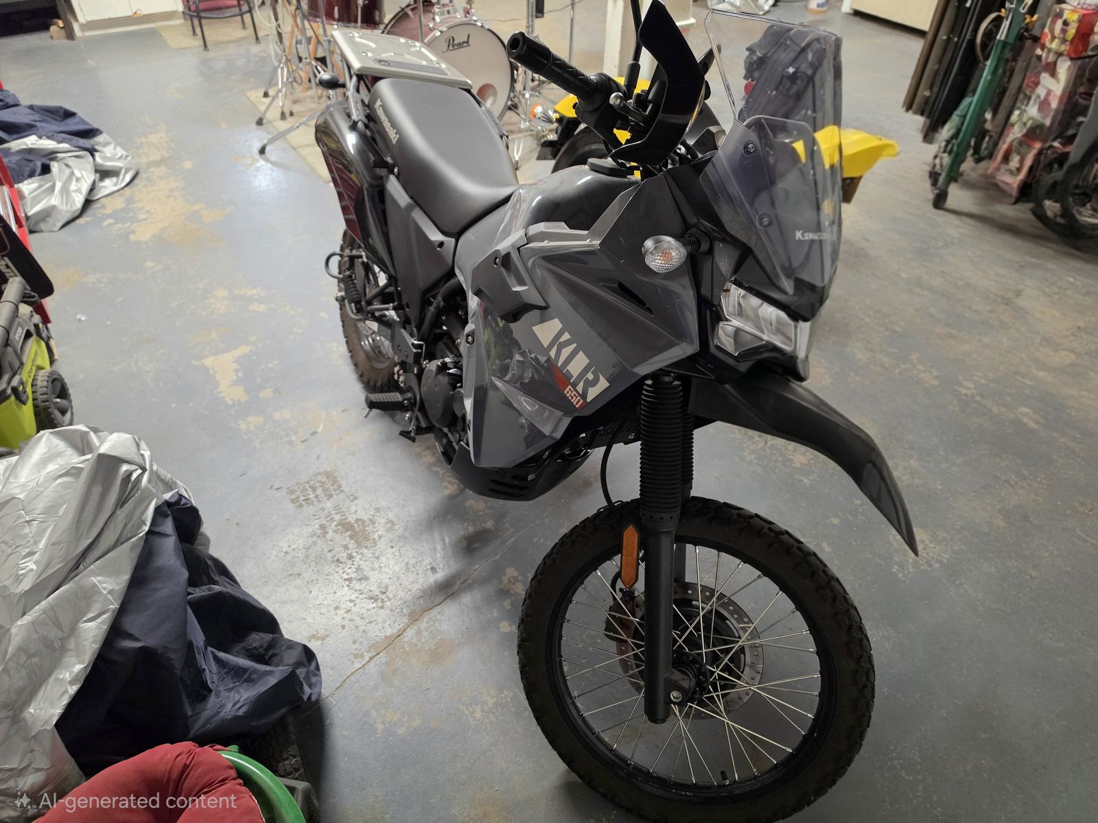 Low mile 2023 KLR 650 Base