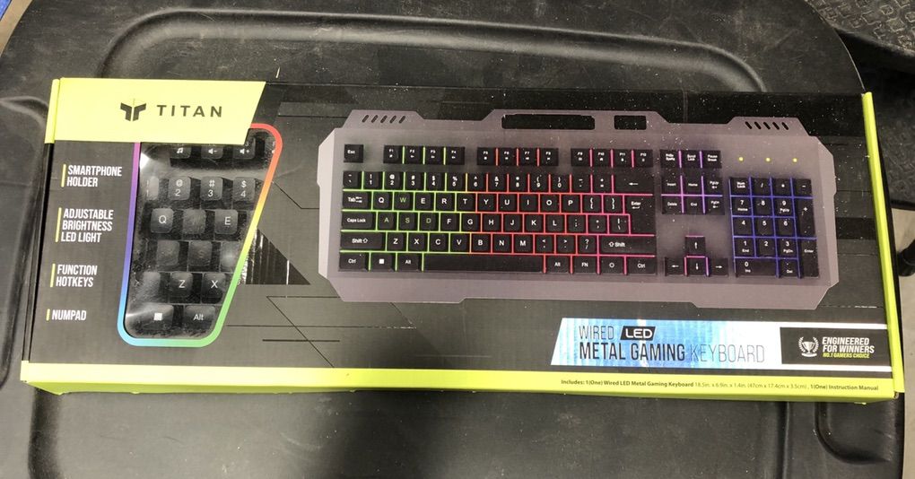 New Lighted Gaming Keyboard