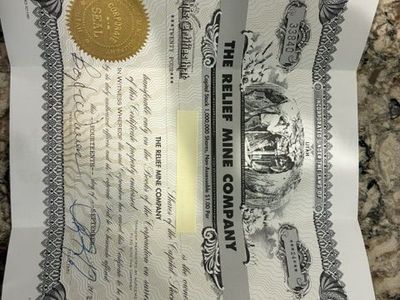 Relief Mine Company stock for sale