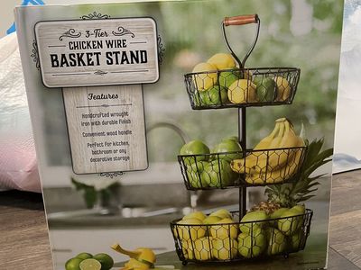 Cute basket stand