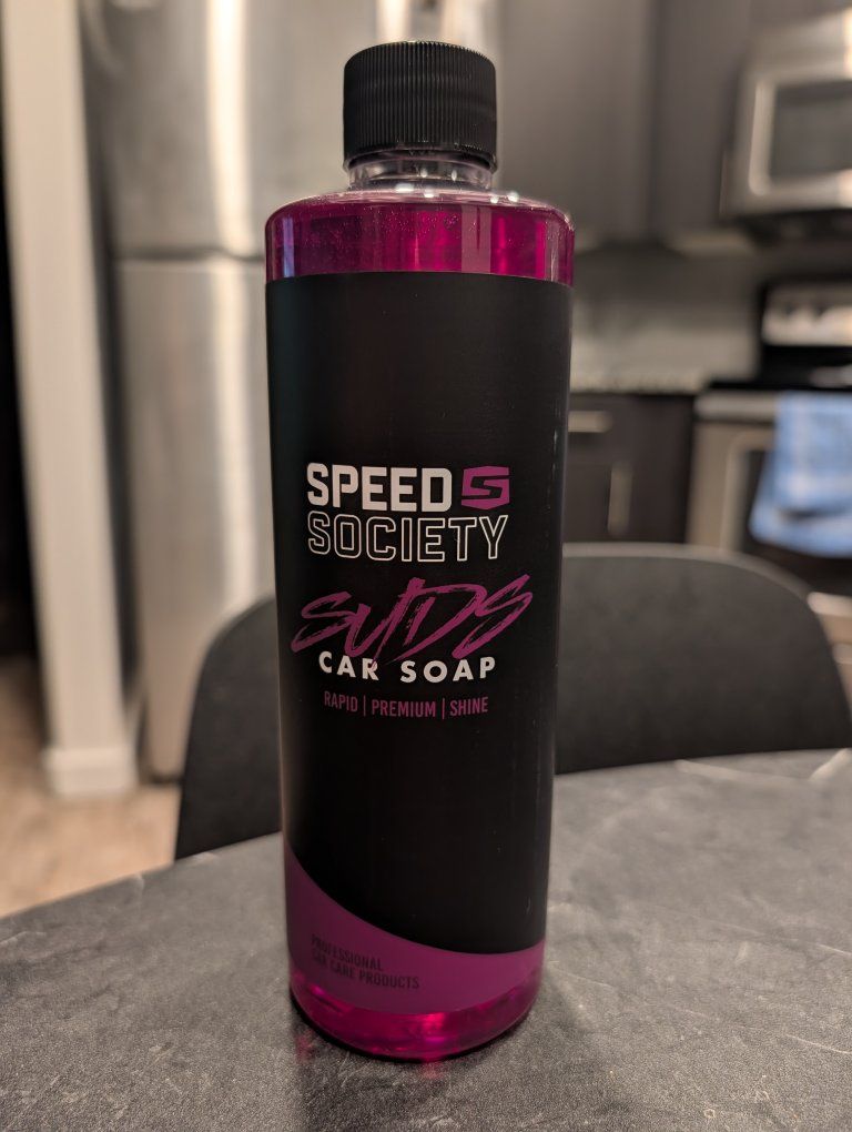 Speed Society Suds Car Soap - Rapid Premium Shine Car Wash Soap, Grape Scent, New