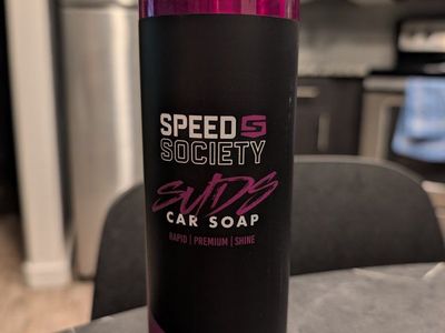 Speed Society Suds Car Soap - Rapid Premium Shine Car Wash Soap, Grape Scent, New