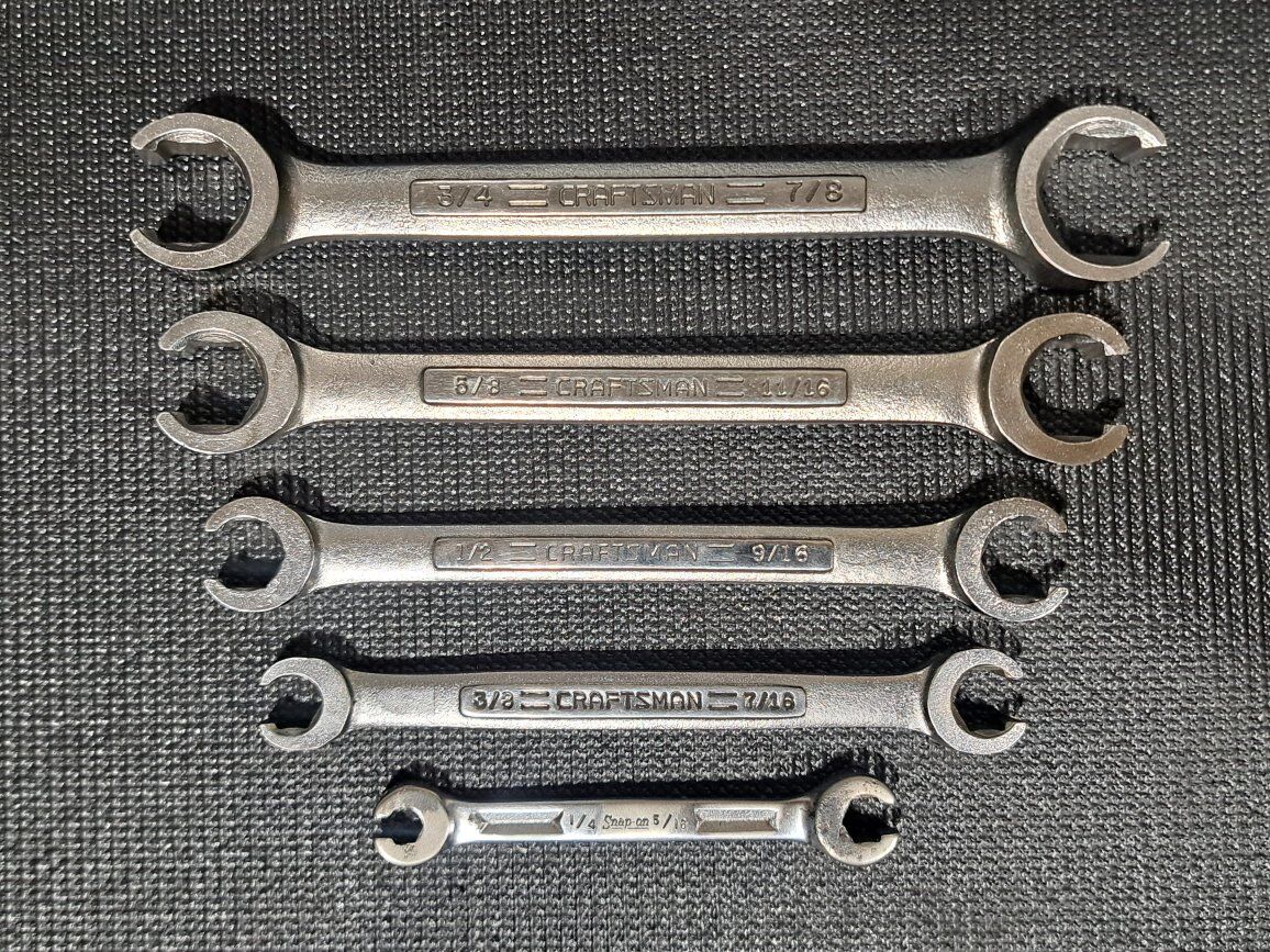 American made flare nut wrenches - SAE