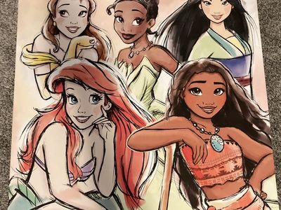 Disney Princess Canvas