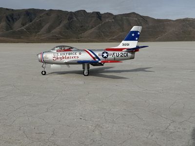 FMS F-86 Saber 80mm EDF Jet