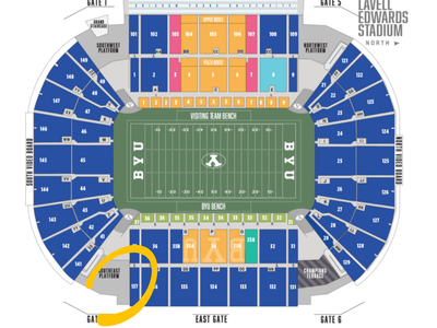 3 BYU vs Utah Tech football tickets