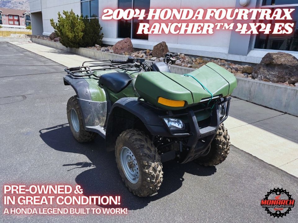 2004 Honda FourTrax Rancher™ 4X4 ES – Pre-Owned | On Sale for $3,495 | Monarch Honda