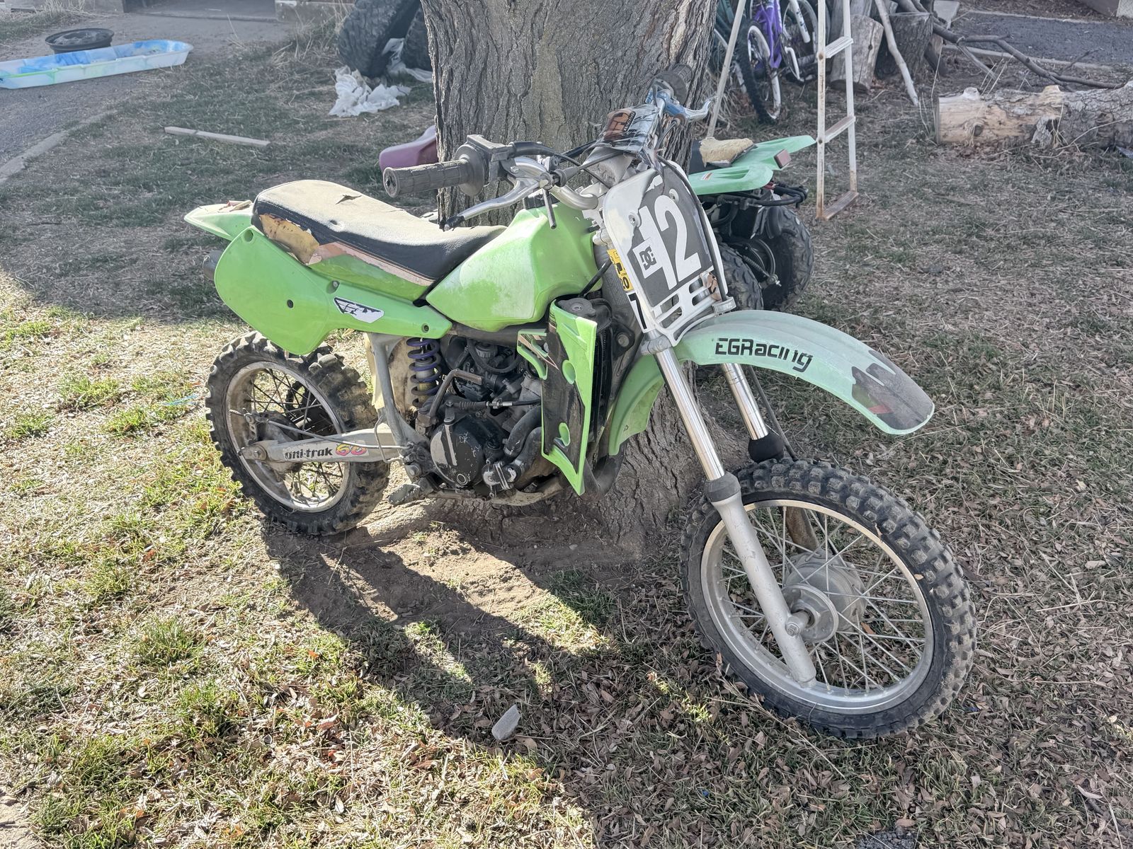 1986 Kawasaki KX60 Dirt Bike