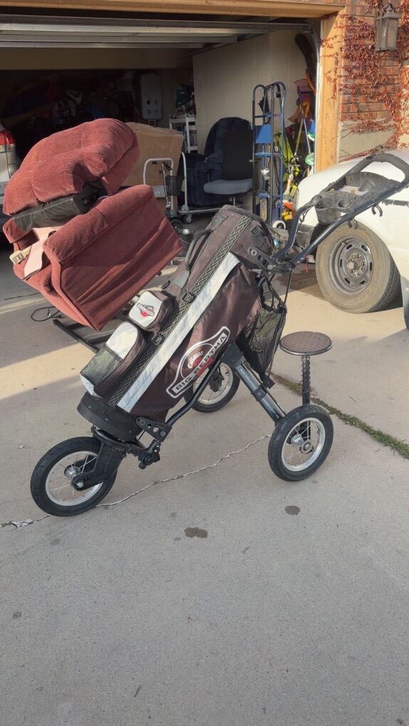 Sun Mountain 3 Wheel Golf Push Speed Cart V2