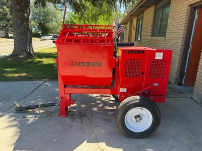 Essick Pro 12 Mortar Concrete Mixer - 12 cu. ft. Capacity, Towable