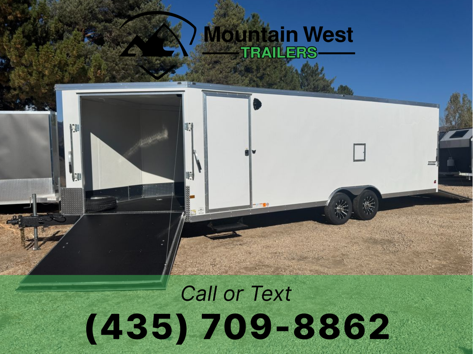 2026 Haulmark VENTURE 8.5X24+6' V-Nose Enclosed Snowmobile Trailer