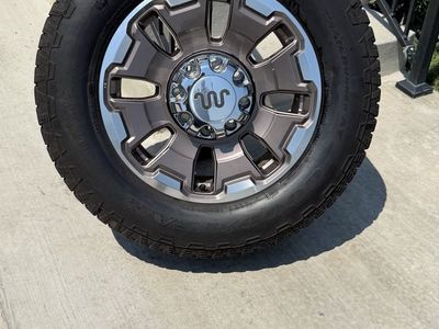 Ford F350 King Ranch Rims and Tires 275/65R20 Goodyear Wrangler TrailRunner