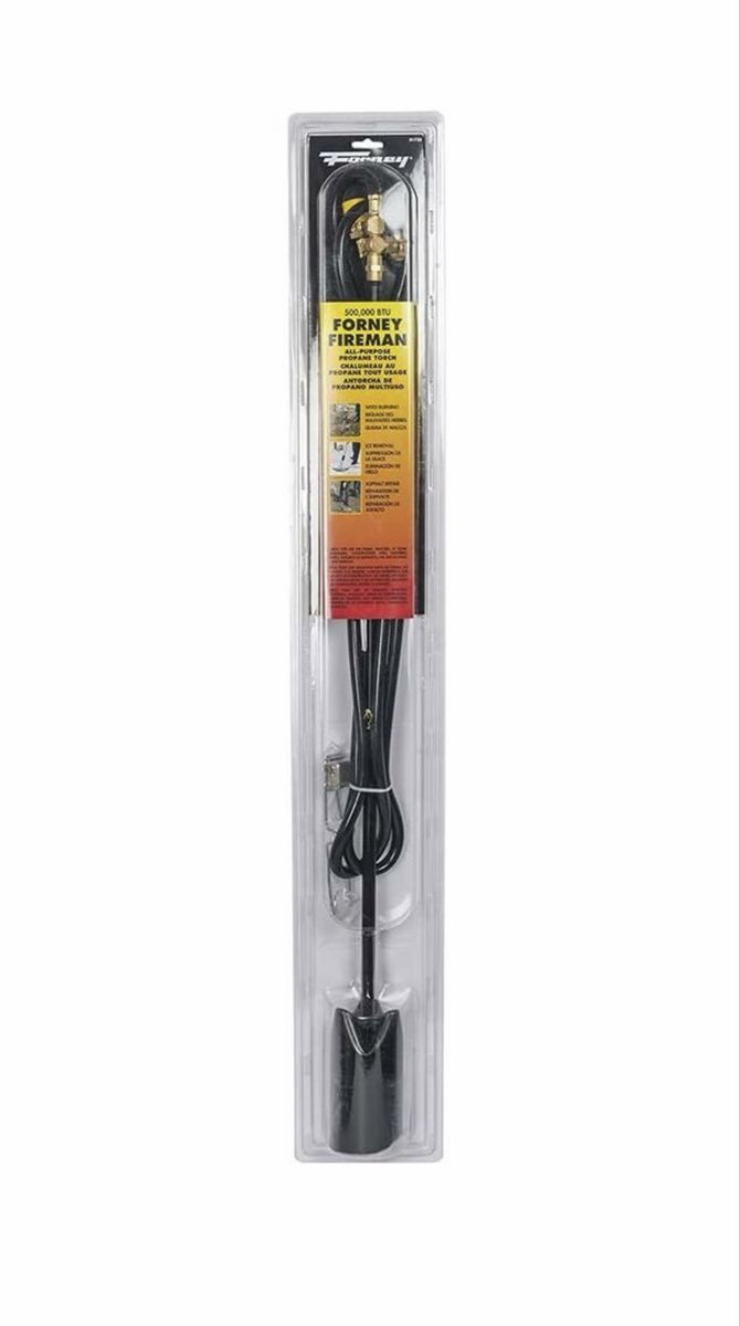 Forney Fireman 500,000 BTU All-Purpose Propane Torch Kit weed burner ice melter