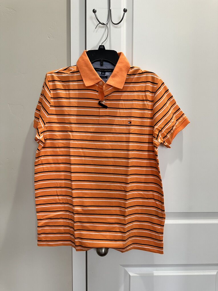 New Tommy Hilfiger Men's Polo Size L Slim Fit