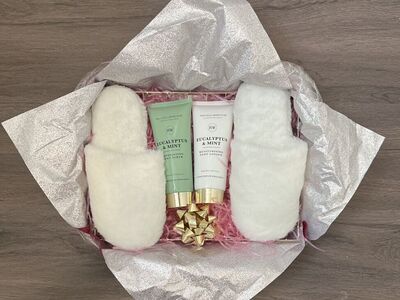 Foot Scrub And Lotion Gift Set