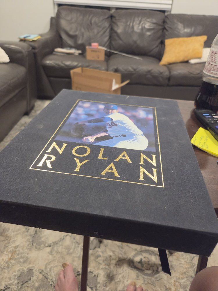 Nolan Ryan Commemorative Book - Baseball Legend Photo Collection