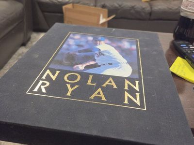 Nolan Ryan Commemorative Book - Baseball Legend Photo Collection