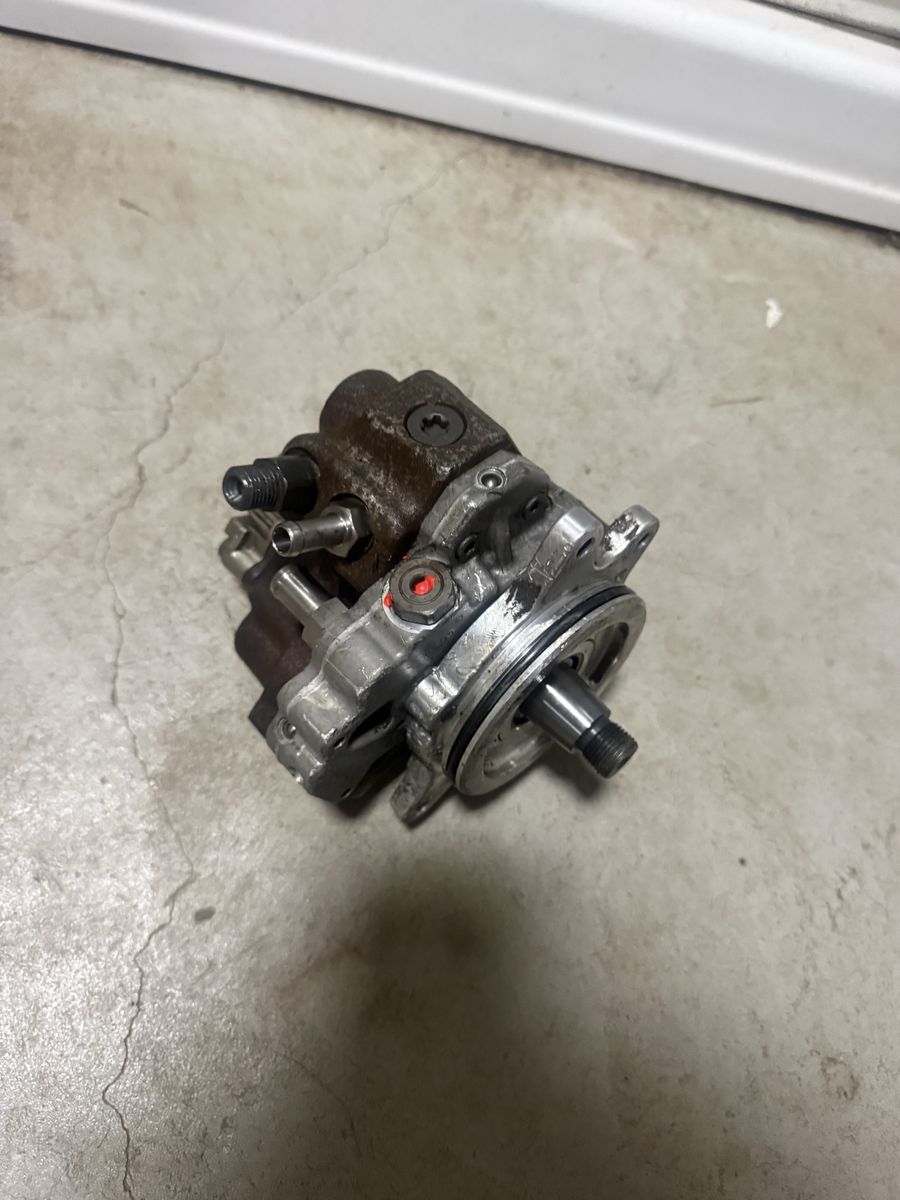 Used Diesel Fuel Injection Pump and Lines - Good Condition