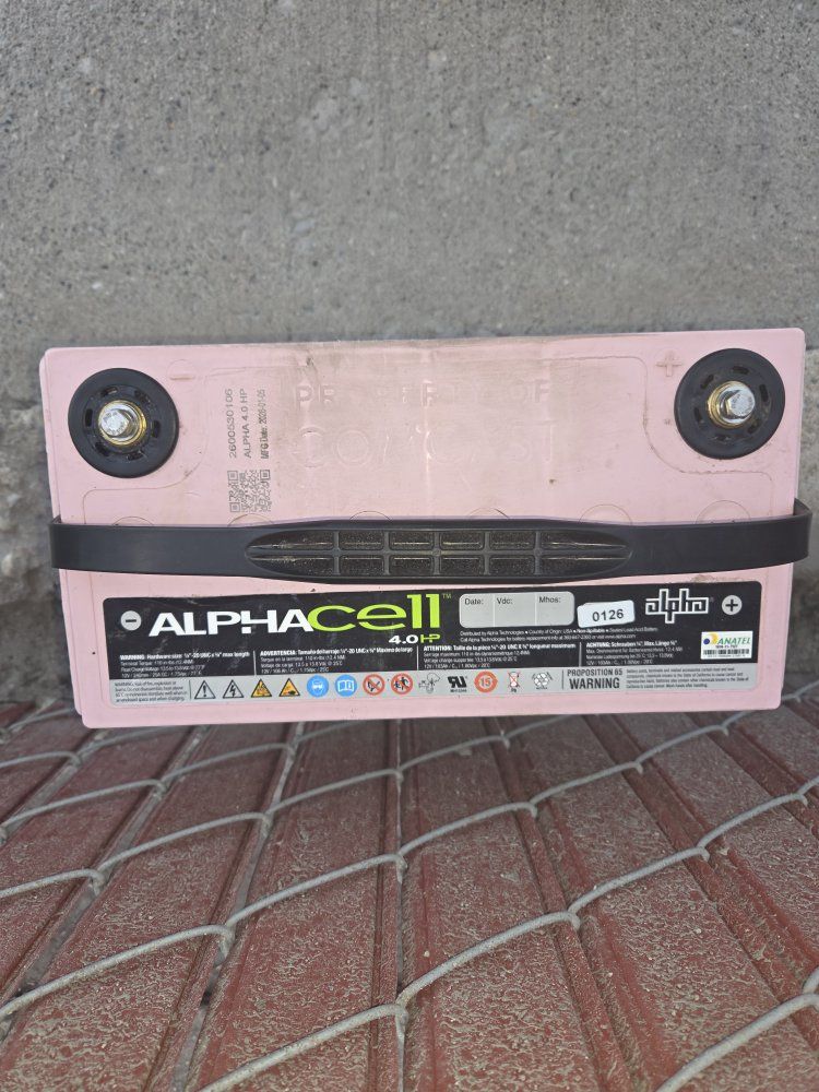 alpha cell standby battery