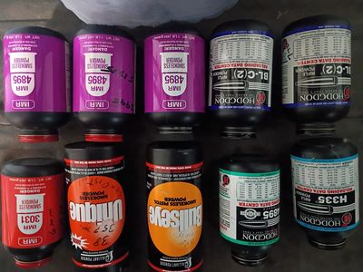 Assorted powders
