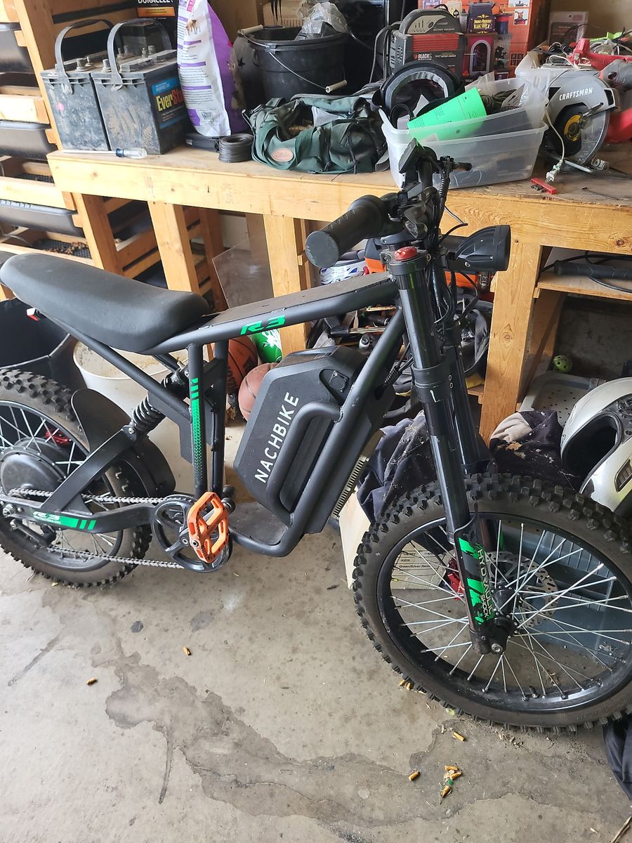 Nachbike R3 Electric Bike Black Off-Road E-Bike