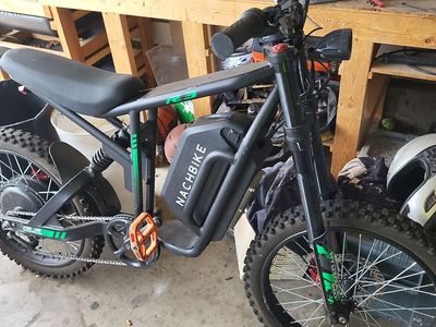 Nachbike R3 Electric Bike Black Off-Road E-Bike