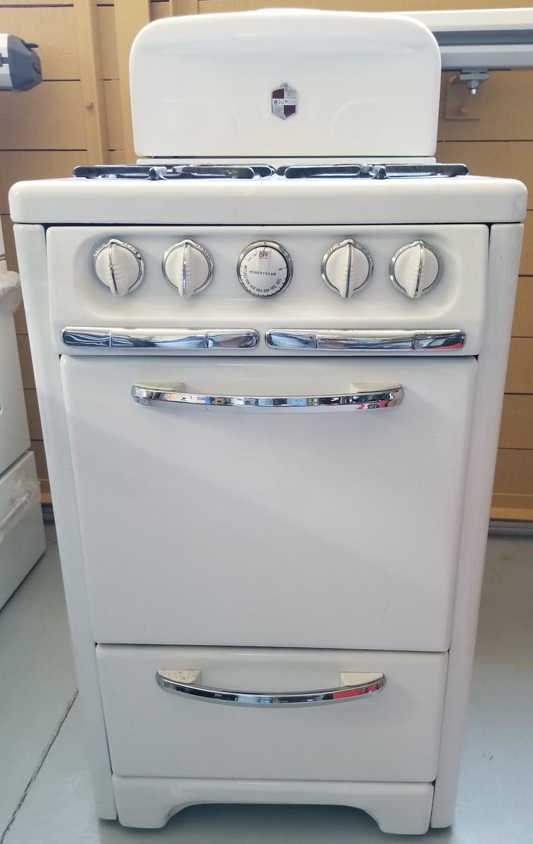 Vintage Wedgewood Gas Stove 21.5” – Works Great – Apartment Size