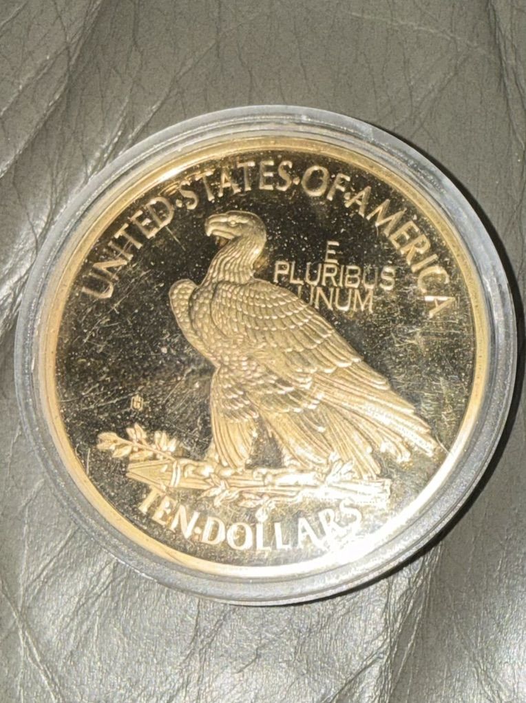 USA Indian Head Eagle-With Motto · 1908 Proof