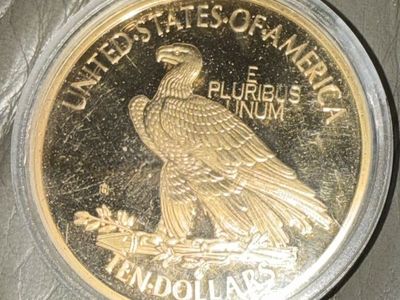 USA Indian Head Eagle-With Motto · 1908 Proof