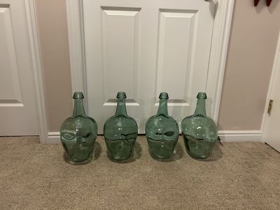 Large Light Green Vases
