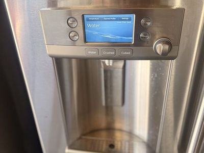 GE Stainless Steel French Door Refrigerator with In-Door Ice and Water Dispenser