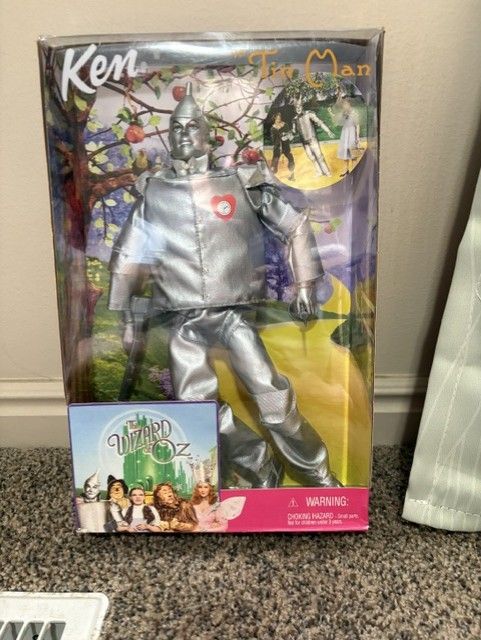 Vintage Ken as Tin Man The Wizard of Oz Mattel Doll in Box