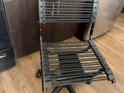 Black Bungee Cord Desk Chair