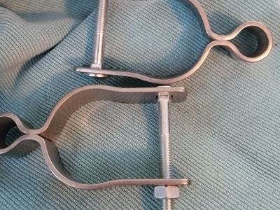 CHAINLINK CHAIN LINK GATE HINGE STAINLESS STEEL.