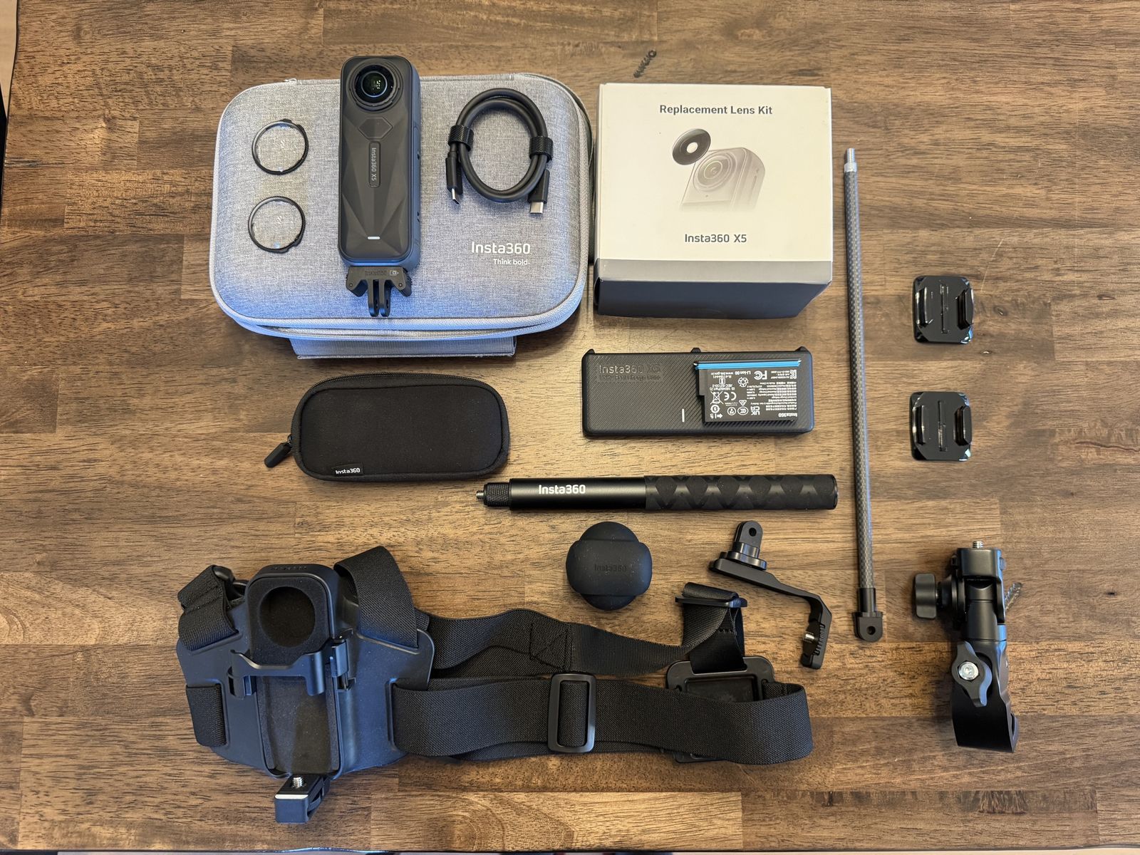 Insta360 X5 360 Camera Bundle