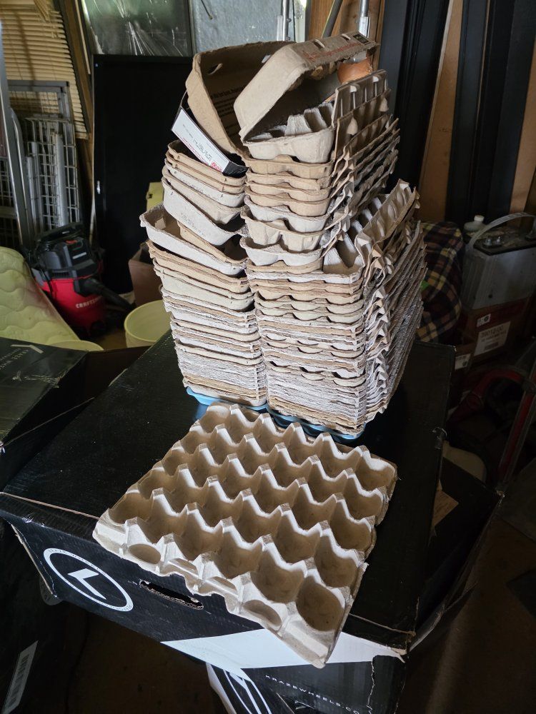 Egg cartons for trade for eggs