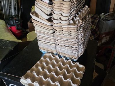 Egg cartons for trade for eggs