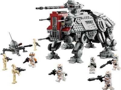 LEGO Star Wars 75337 AT-TE Walker BUILD ONLY includes droids