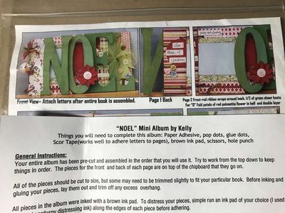 “NOEL” Mini Album by Kelly Unfinished Kit, New