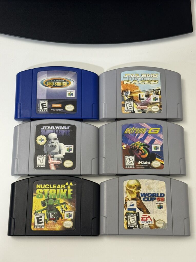 Authentic Nintendo 64 N64 Games / $15 Each