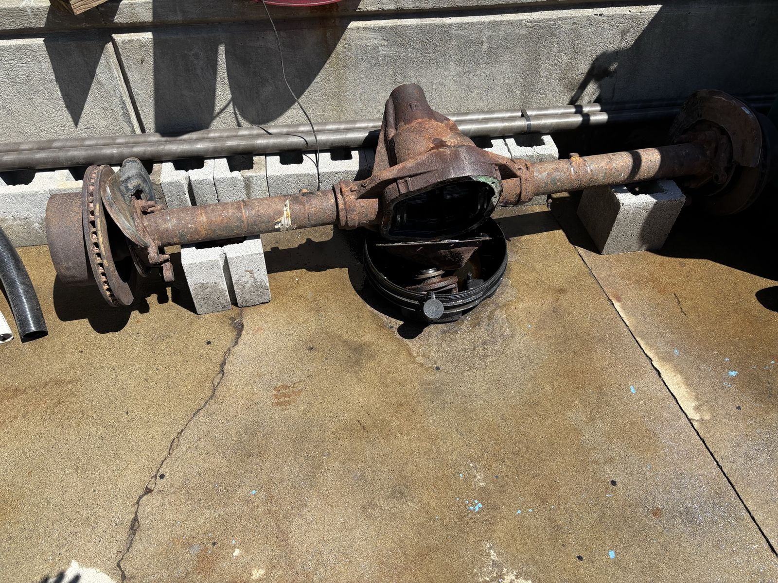 Super duty rear axle