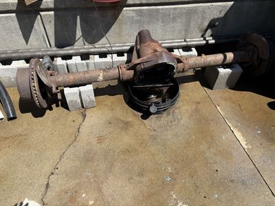Super duty rear axle