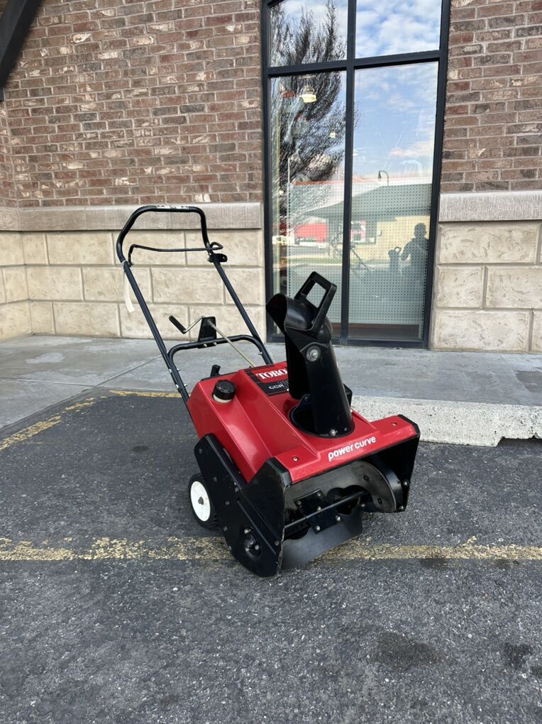 Used Toro single stage snowblower