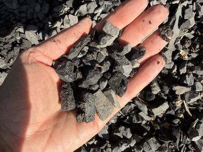 Free Charcoal landscape rock