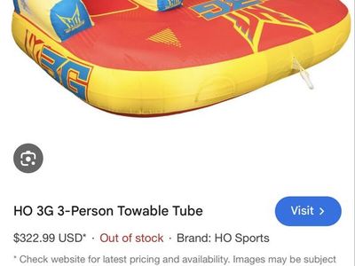 HO Sports 3G 3-Person Towable Tube
