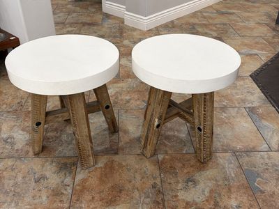 Concrete End Tables