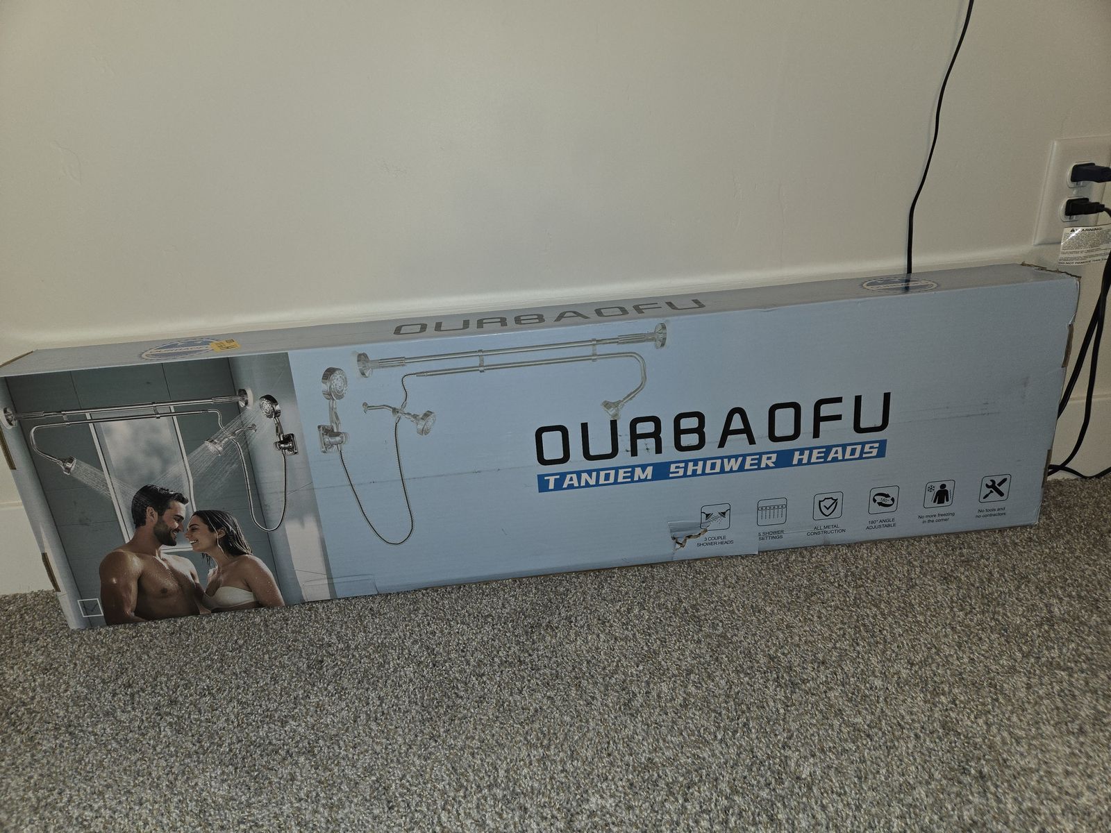 Ourboafu 3 Showerhead extender