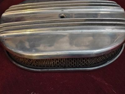 all aluminum polished air cleaner