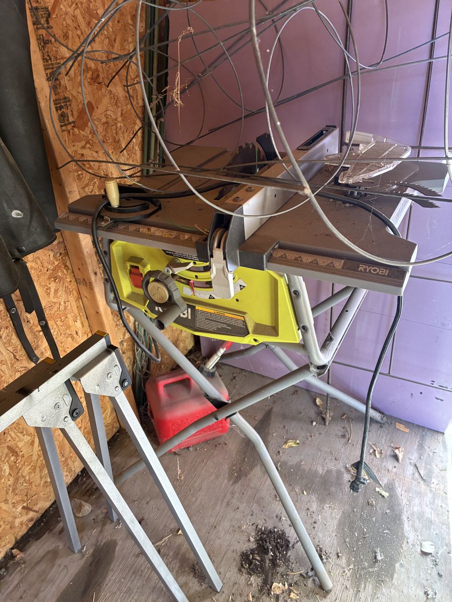 RYOBI 10 inch table saw